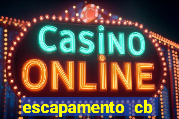 escapamento cb twister 250